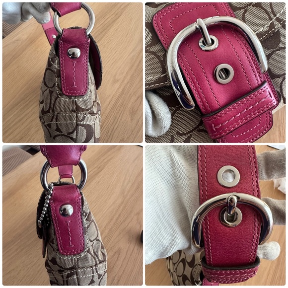 Authentic Coach monogram soho shoulder bag - Picture 8 of 17